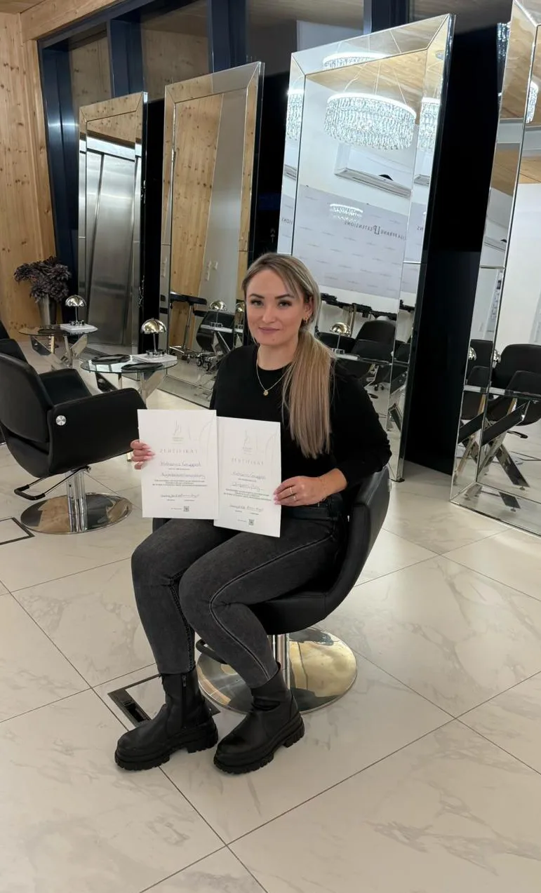 Zertifikat Brow Artistin Katharina Geuppert Hofheim